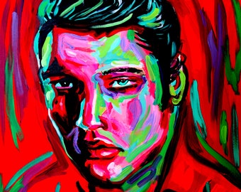 Elvis Presley - Art Print