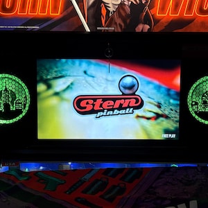 John Wick pinball inserts for 5" speaker light kits