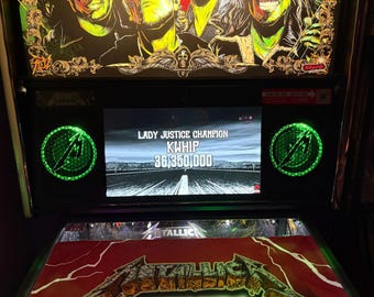 Metallica 5 inch speaker inserts for Stern expression lights or 5 inch speaker kits