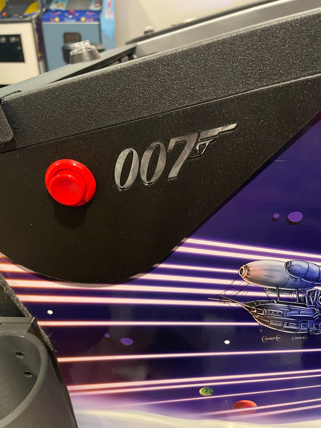 Stern Bond / 007 Sega/goldeneye Inspired Pinball Button Wear Etsy