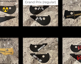 Pinbawlers button armor for Stern Whitestar based pinball games