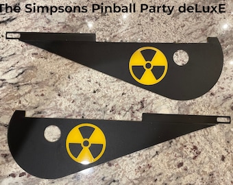 Stern Simpsons Pinball Party inspired button wear protectors/armor