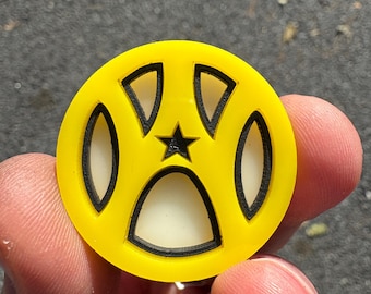 Stern Aerosmith pinball laser cut start button upgrades