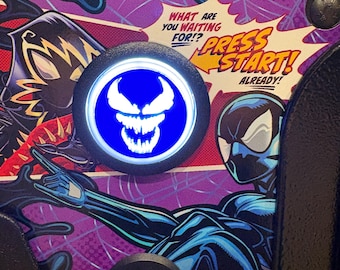 Pinbawlers Deluxe start button for Stern Venom pinball