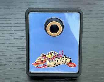 Pinbawlers acrylic shooter plate for Stern Roller Coaster Tycoon