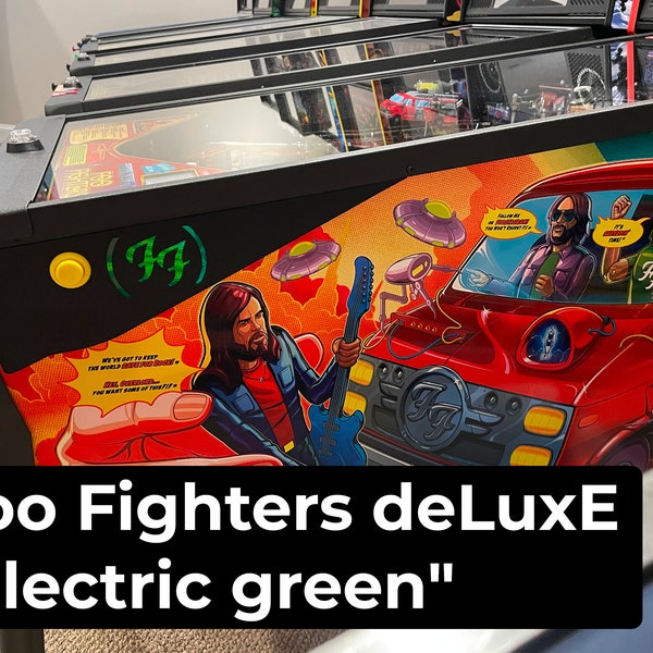 Foo Fighters pinball button wear protectors