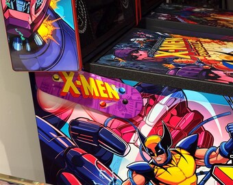 Magnetic hinge artwork for Stern Uncanny X-Men and X-Men (2012)
