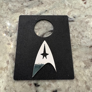 Pinball Shooter Plate  for Stern&#39;s Star Trek pinball