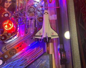 Stern Rush pinball "Countdown" space shuttle columbia mod