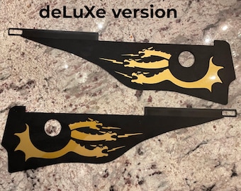 Stern Godzilla  inspired Pinball button wear protectors