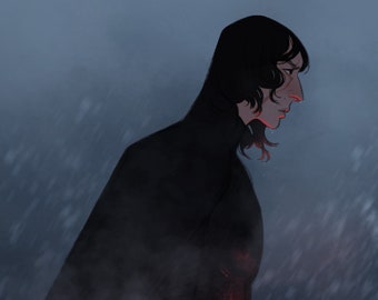 Let the Past Die 9x12in Print