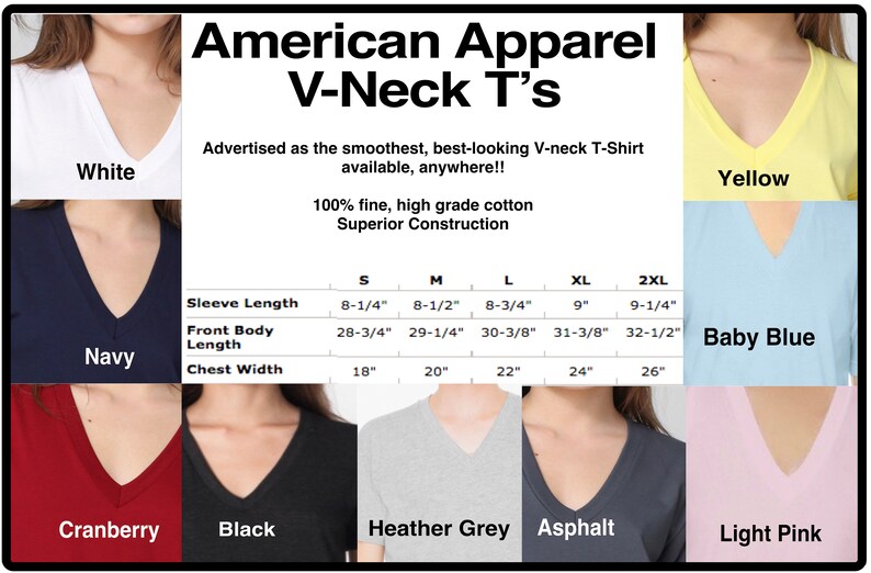 american apparel blank t shirts