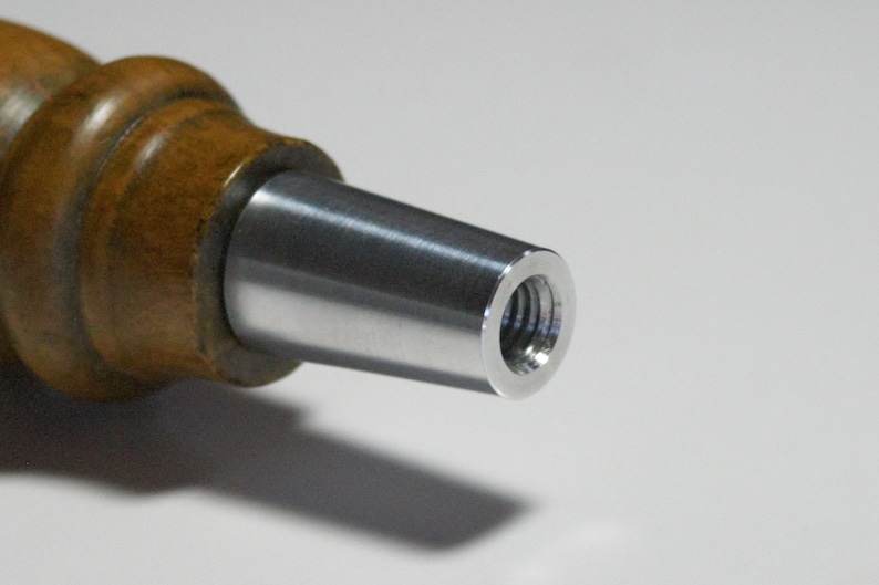 10 Pack Tapered Beer Tap Handle Ferrule Chrome Aluminum 5/16'18 and 3/