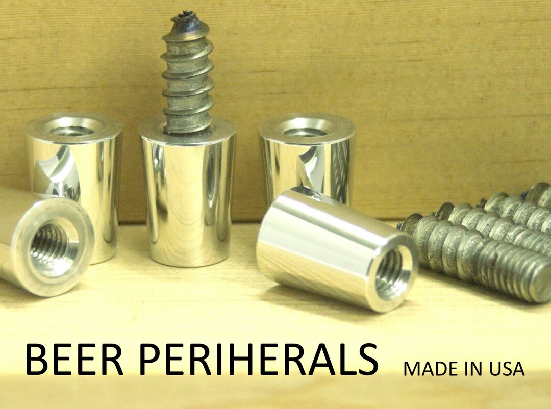 Free Shipping 5 Pack Beer Tap Handle Ferrule 3/816 With 3/8/16x1.5