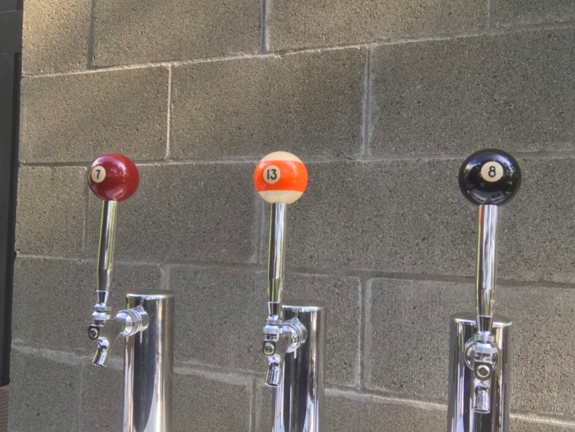 Pool Ball Beer Tap Handle, for Homebrew Kegarator Cold Brew Coffee Man Cave Etsy