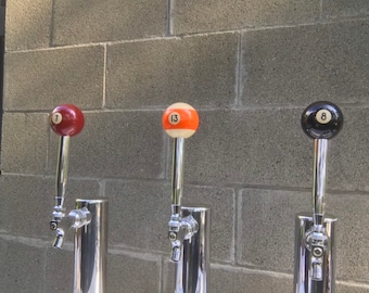 Pool Ball Beer Tap Handle, for Homebrew Kegarator Cold Brew Coffee Man Cave