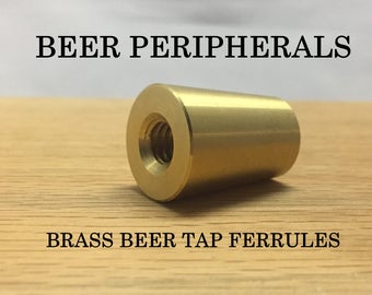 5 Pack Solid Brass Beer Tap Ferrule