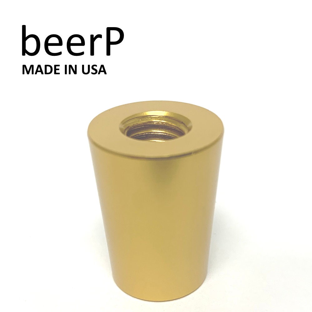 10 Pack GOLD Tapered Beer Tap Handle Ferrule 5/16'18 and Etsy