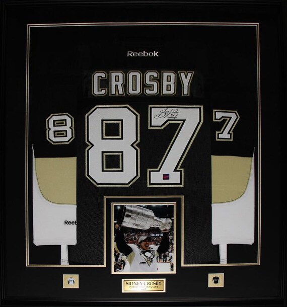 sidney crosby autographed jersey