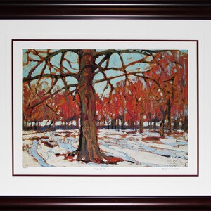 First Snow in Autumn Algonquin Park 1916 Canadian Art by Tom Thomson Group of Seven