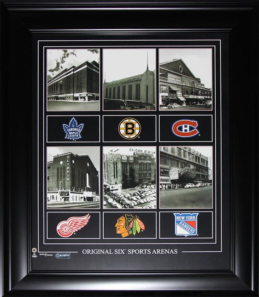 Original Six Arenas 16x20 Compilation Hockey Memorabilia Collector ...