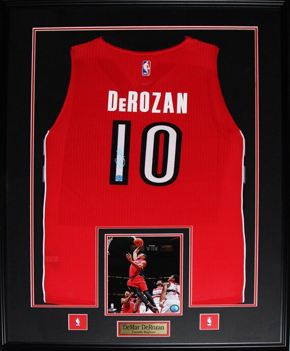 signed jersey frame