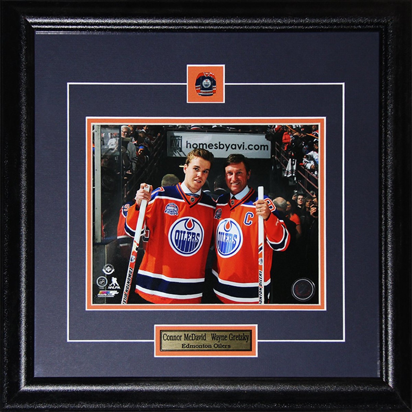 Connor Mcdavid & Wayne Gretzky Edmonton Oilers Rexall Place Final Game ...