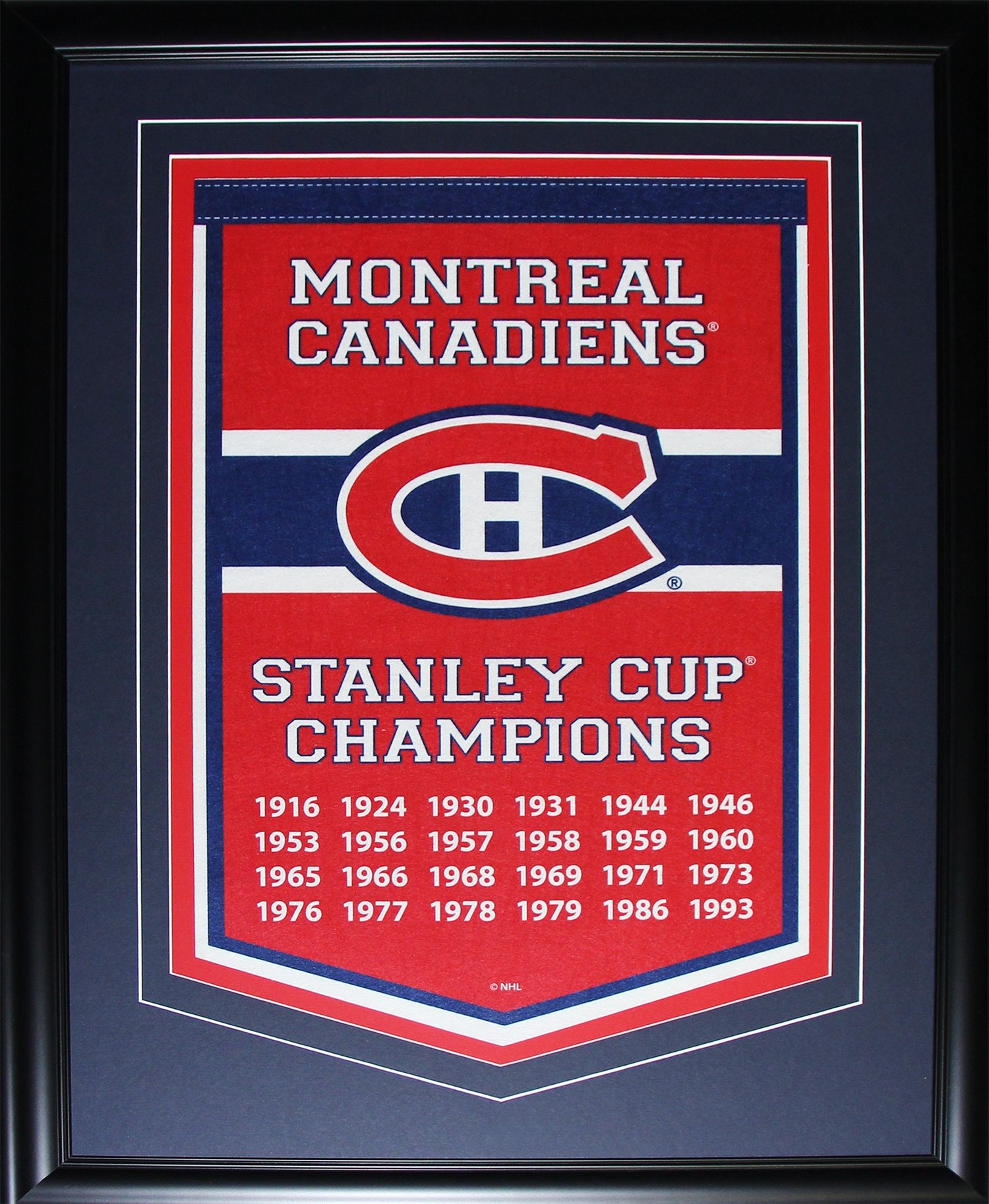 Montreal Canadiens Stanley Cup Champions Felt Banner NHL Etsy