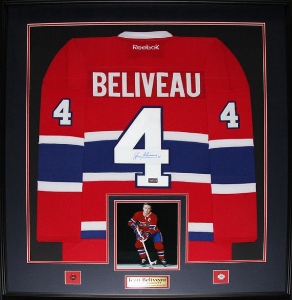 jean beliveau signed jersey