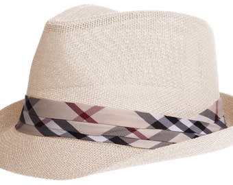 burberry trilby hat