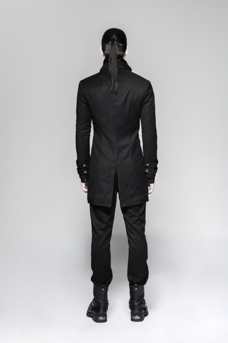 Men's Blazer Tux Jacket with Attached Vest Formal Black Etsy