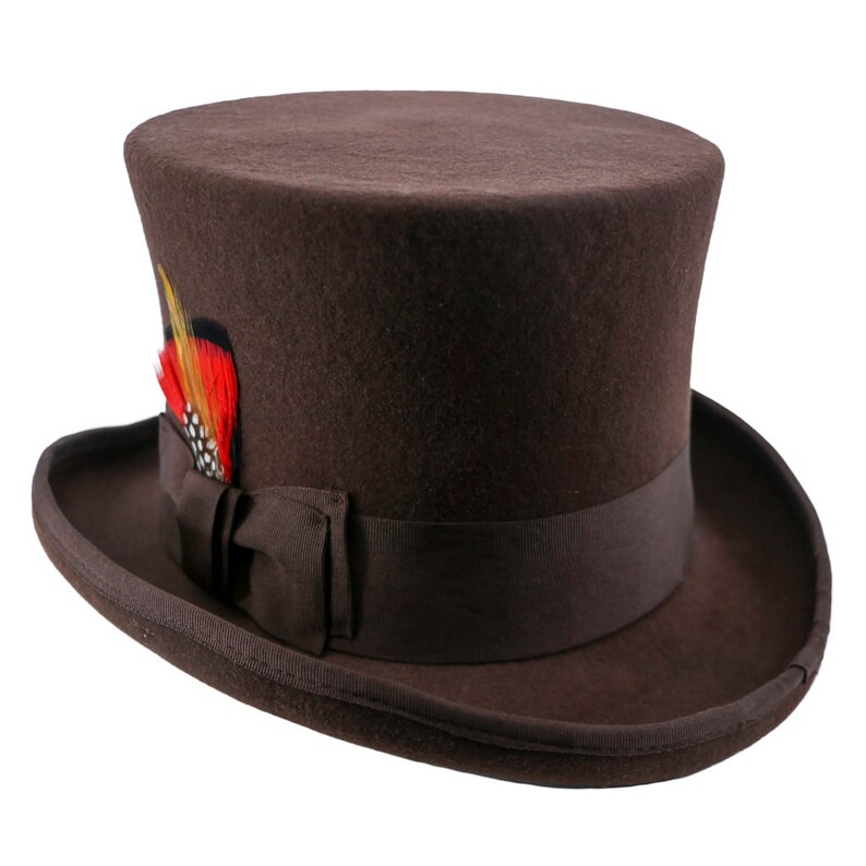 Victorian Top Hat 10 Colors Available English British Etsy