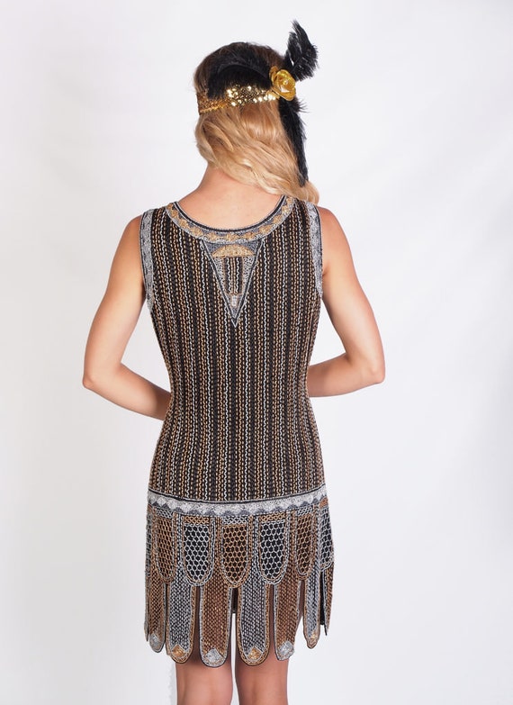 flapper formal dress