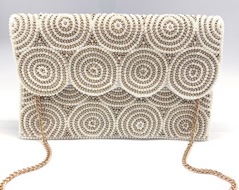 bridal clutch bolsa
