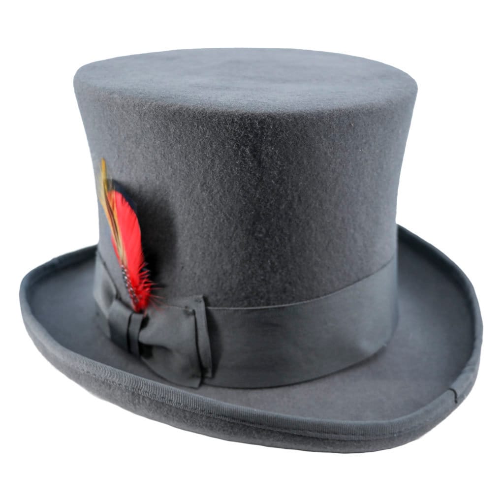 Wool Felt Topper Top Hat Victorian Tuxedo Men59cmBrownCLASSIC x FORMAL 