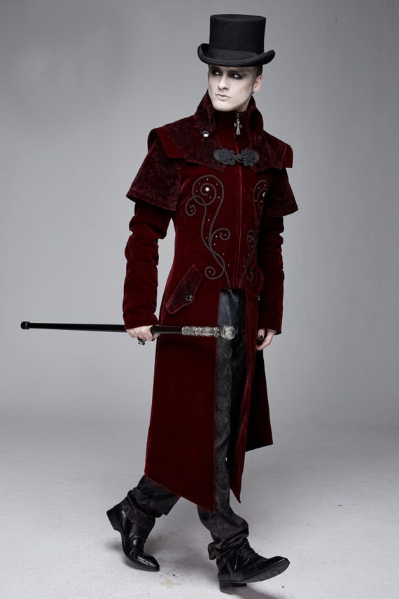 velvet tailcoat