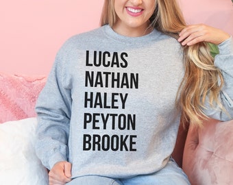One Tree Hill Sweatshirt: OTH Ravens TV Show Fan Shirt