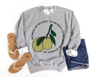 lemon print cardigan