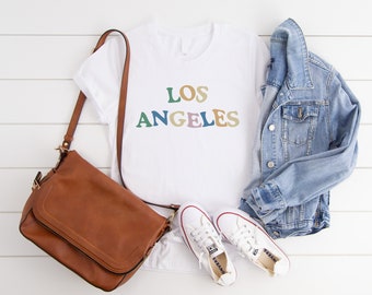 Los Angeles Tee: Retro Cali Graphic Shirt