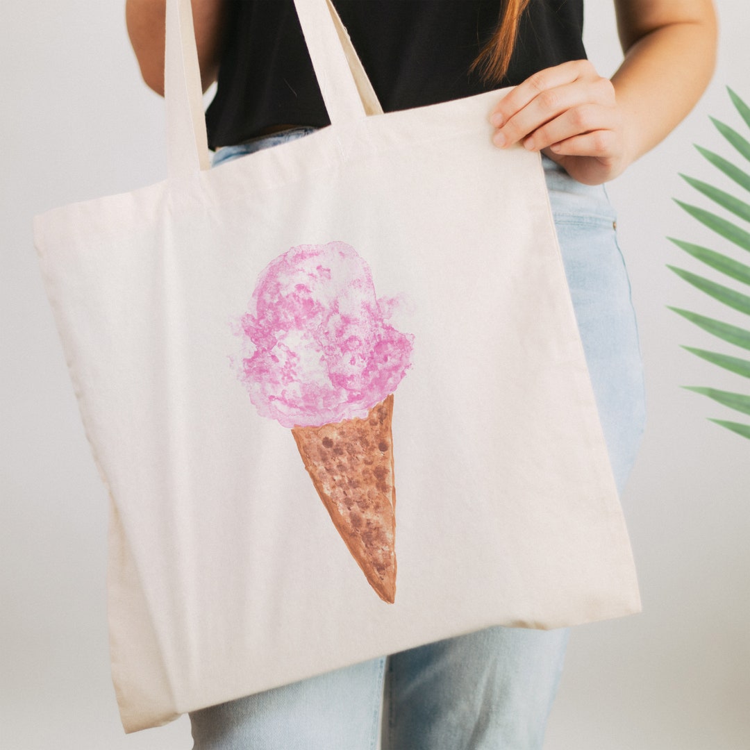 バッグ Herlipto ice cream Large Tote pink Her lip to Ice Cream / ハーリップトゥ アイスクリーム