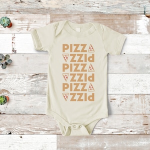 Pizza Baby Bodysuit: Graphic Print One-Piece, New Mom Gift