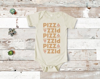 Pizza Baby Bodysuit: Graphic Print One-Piece, New Mom Gift