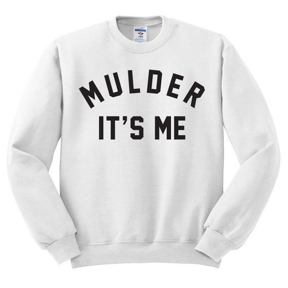 Mulder sa Me Sweat - pull de X-Files ; I I I Want To Believe chemise ; Fichiers TV Show cadeau Dana Scully X les fans 680041 Mulder sa Me Sweat - pull de X-Files ; I I I Want To Believe chemise ; Fichiers TV Show cadeau Dana Scully X les fans 680041