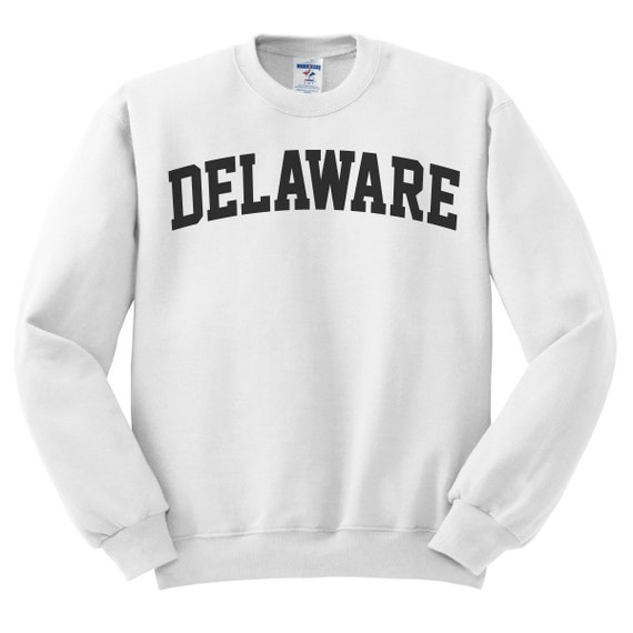 Delaware Sweatshirt Collegiate Text Ohio Sweatshirt 