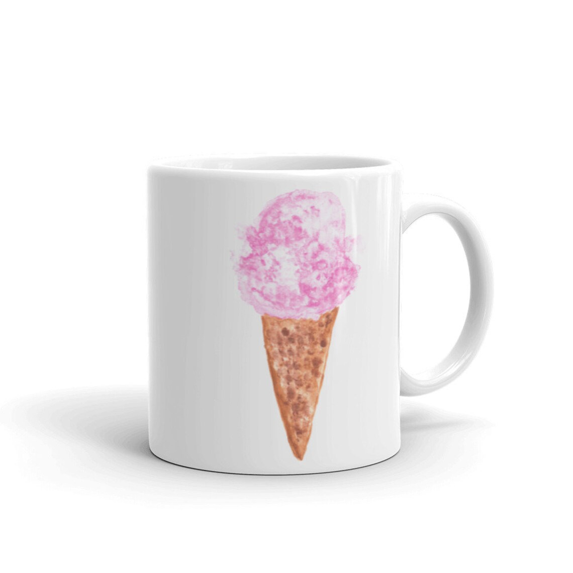 Ice Cream Mug Cute Coffee Mug Ice Cream Graphic Gift for Etsy