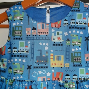 Cath kidston train dress top