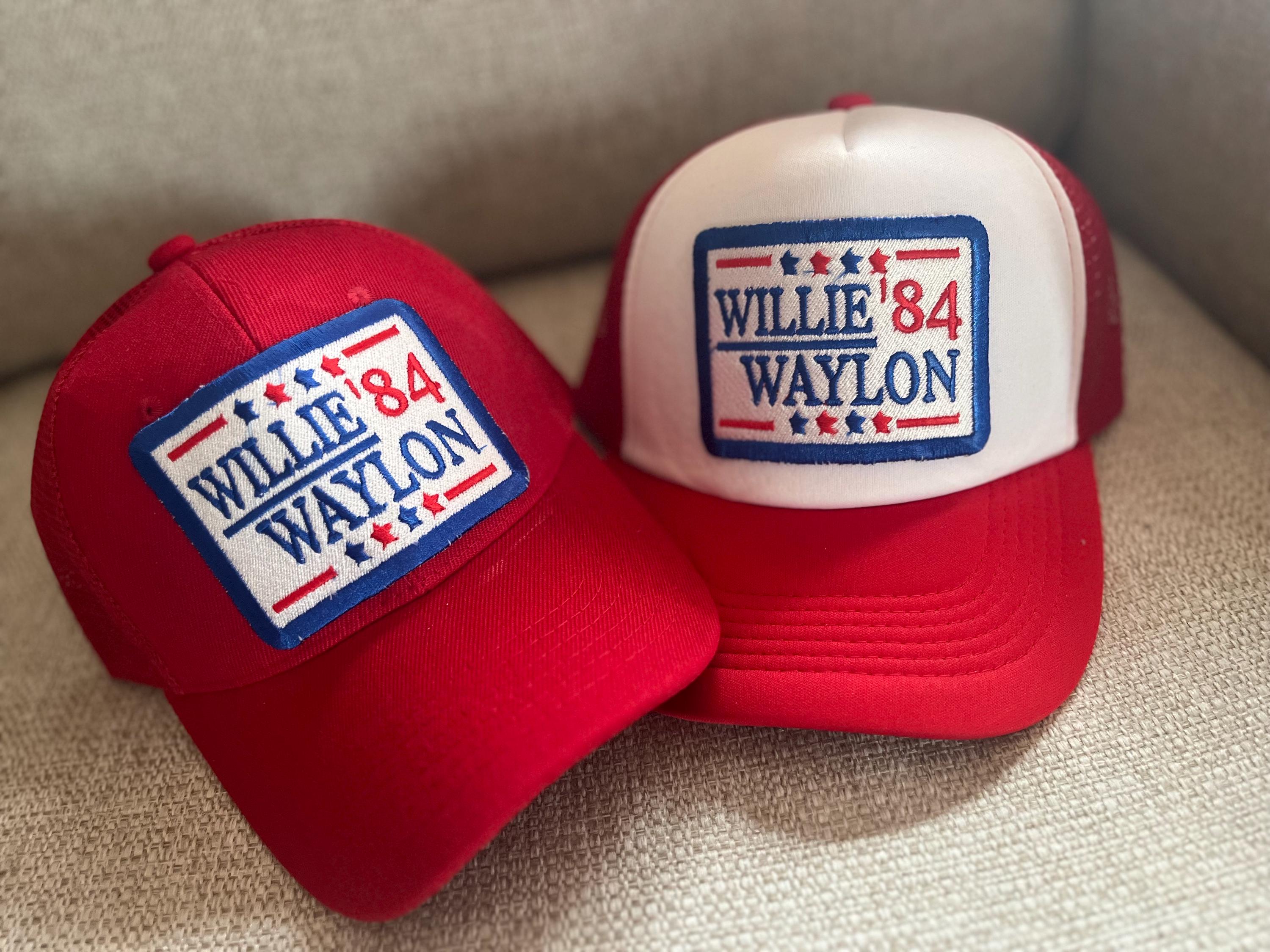 Country 70s Retro Waylon Embroidered Patch Hat Cap Vintage Style Trucker Musical Waylon Jennings Retro Vintage Style Patch | Mercari main image 2