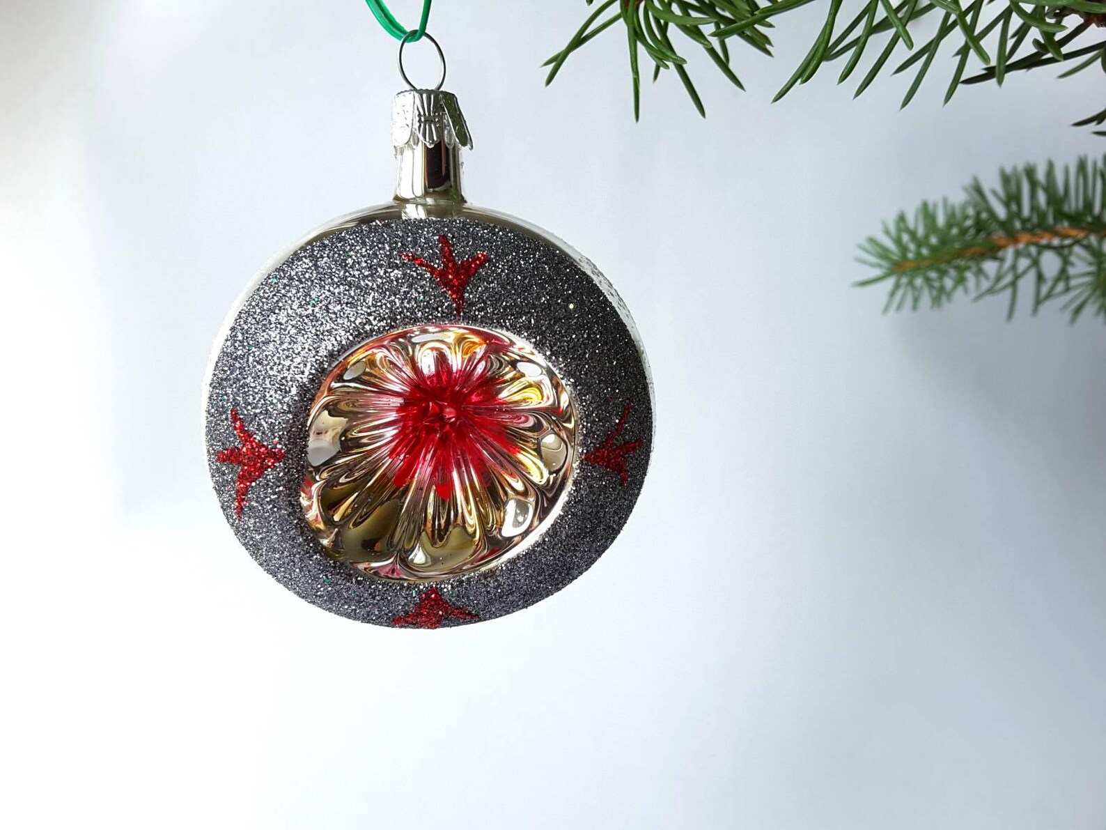 Czechoslovakia Blown Glass Christmas Bulbs Ornaments Etsy