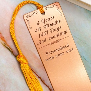 4th anniversary gift, 4 years gifts, 4 year anniversary, fourth anniversary, personalised gifts for anniversary gifts for wife copper gifts