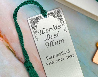 Bladwijzer voor mama, zilveren cadeaus voor mama, gepersonaliseerd mama cadeau, moeders verjaardagscadeau, gegraveerde geschenken, aangepaste mama cadeau, cadeaus voor haar